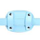 Plug Peniano de Silicone com Gag de Boca e Arnês de Couro - Acessório BDSM para Casais