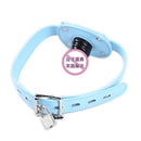 Plug Peniano de Silicone com Gag de Boca e Arnês de Couro - Acessório BDSM para Casais