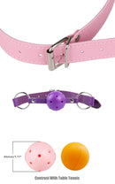 Bola de Boca em Silicone com Arnês para BDSM - Acessório Erótico de Bondage