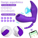 Vibrador para Mulheres com Controle Remoto sem fio APP 3 in 1
