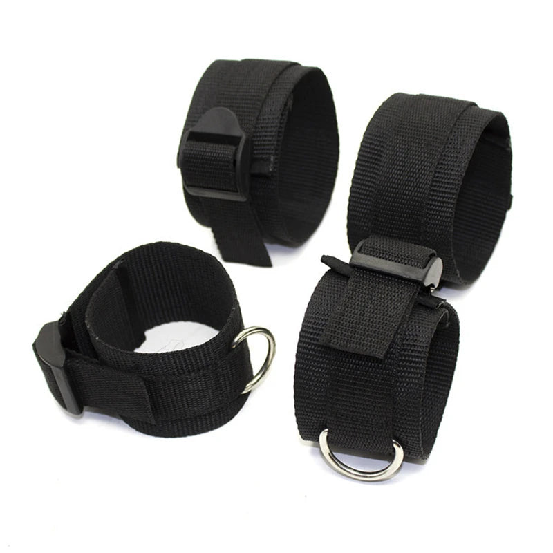 Conjunto de Algemas e Bandagem BDSM para Casais - Produtos Eróticos para Aventura na Cama