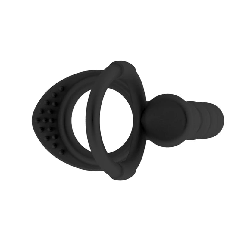 Plug Anal Dupla Penetração - Dildo Vibrador para Casais