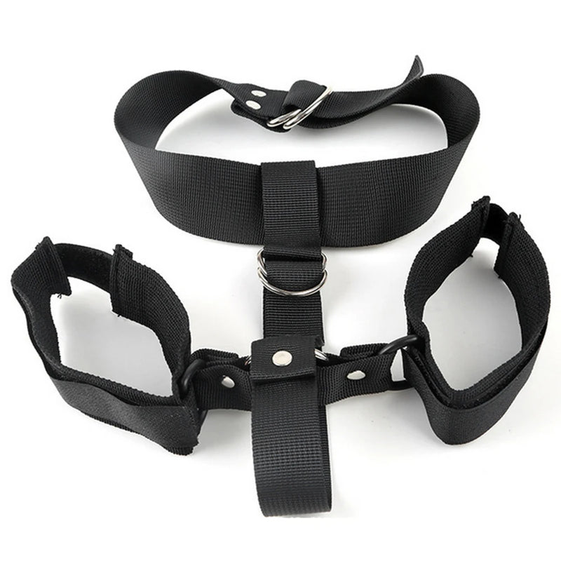 Conjunto de Gags e Algemas Fetichistas - Acessórios Eróticos BDSM para Casais