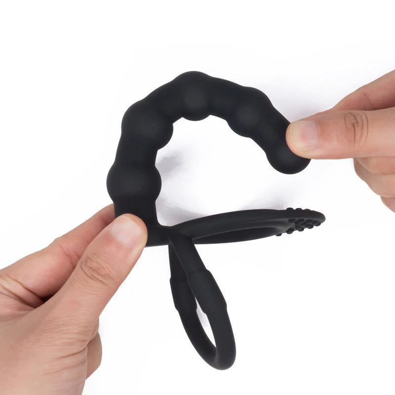 Plug Anal Dupla Penetração - Dildo Vibrador para Casais