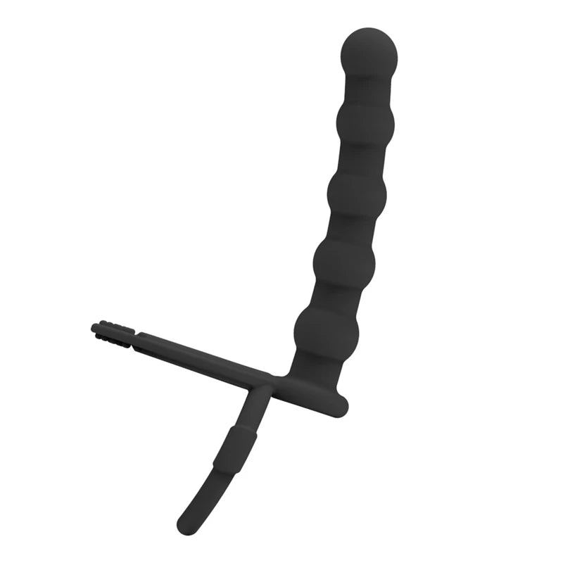 Plug Anal Dupla Penetração - Dildo Vibrador para Casais