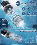 Copinho Masturbador Automático com Movimento de Sucção e Rotação - À Prova d'Água