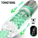 Copinho Masturbador Automático com Movimento de Sucção e Rotação - À Prova d'Água