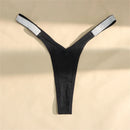 Calcinha sexy em V - conjunto com 03 peças