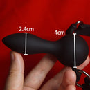 Médico Dildo de Silicone para Casais Jogos, Mordaça Buca Reversível, BDSM Escravo Pênis, Gags Ball, Garganta Profunda, Bondage Restrições, Brinquedos Sexuais