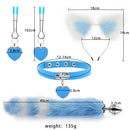 Conjunto de Brinquedos Eróticos com Plug Anal e Acessórios de Fantasia de Raposa