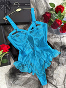 Body feminino sexy em renda