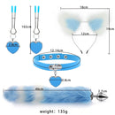 Conjunto de Brinquedos Eróticos com Plug Anal e Acessórios de Fantasia de Raposa