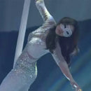 Máscara Translucida de Renda para festas, baile, dança