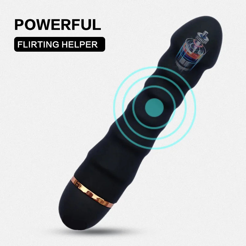 Vibrador G-Spot Super Poderoso - Massageador Clitoriano e Vaginal