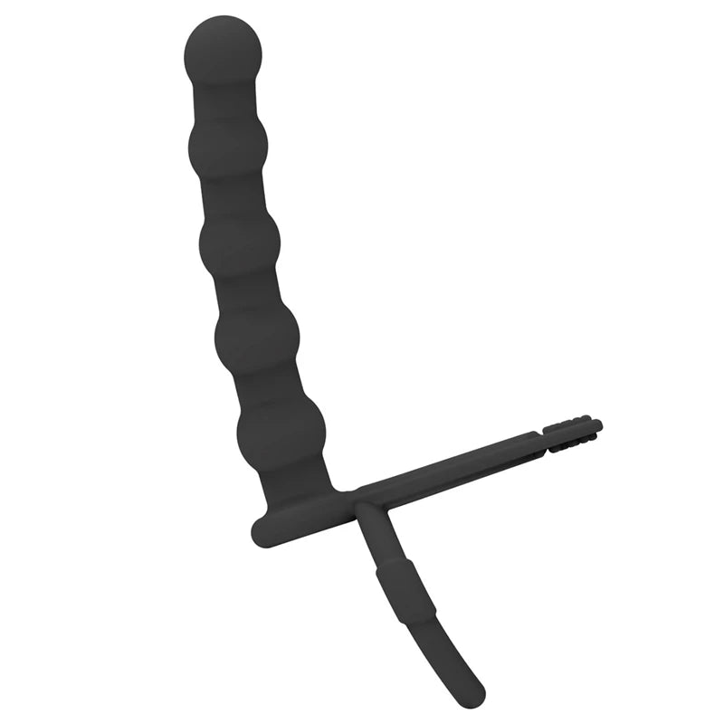 Plug Anal Dupla Penetração - Dildo Vibrador para Casais
