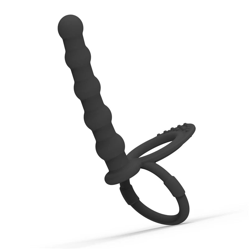 Plug Anal Dupla Penetração - Dildo Vibrador para Casais