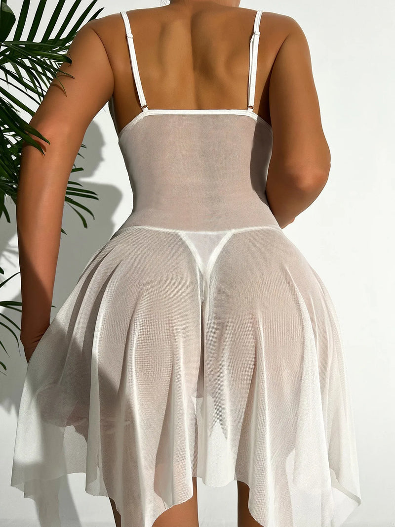 Babydoll Erótico com Renda - Vestido Sexy