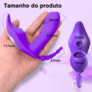 Vibrador para Mulheres com Controle Remoto sem fio APP 3 in 1