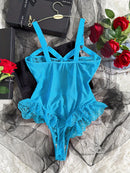 Body feminino sexy em renda